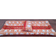 Foldable double size Mattress Organic Kapok Silk cotton (ilavam panju) 75x54x2 Inch + free1 Pillow