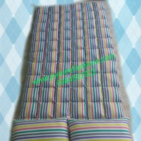 Roll up Mattress King Size Rasaai / Quilt / Gadda Mattress  filled with Kapok Silk cotton  ilavam panju /Semal, Size 75x72x1.25 inch + Free Pillow