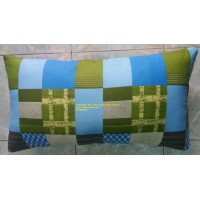 Pillow -Kapok Silk cotton ( Ilavam Panju ) 36 x 15"  King Size Green