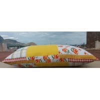 Pillows -Kapok Silk cotton ( Ilavam Panju ) Yellow Size 22 x 12  SET2