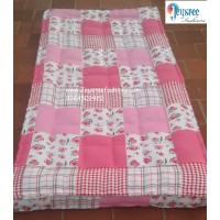 Mattress-Queen size Natural Kapok (Silk cotton/ ilavam panju ) 6.25x5 Fts  / 75x60x6 Free 2 Pillows